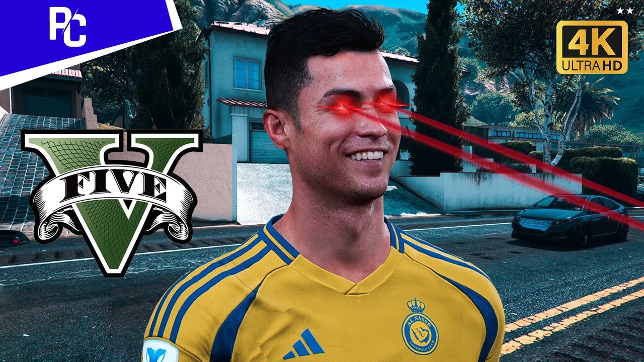 Ronaldo steals Superman power : GTA 5 | Phil Gaming OP