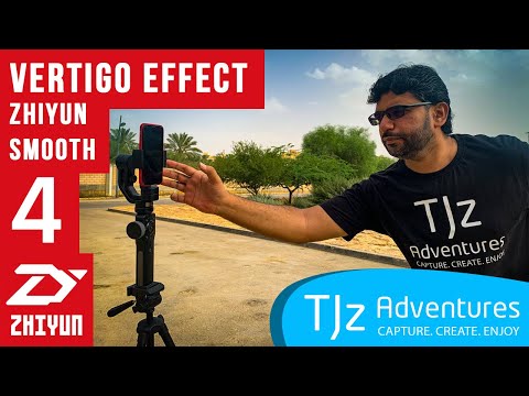 Zhiyun Smooth 4 - VERTIGO EFFECT - How to create the Vertigo
