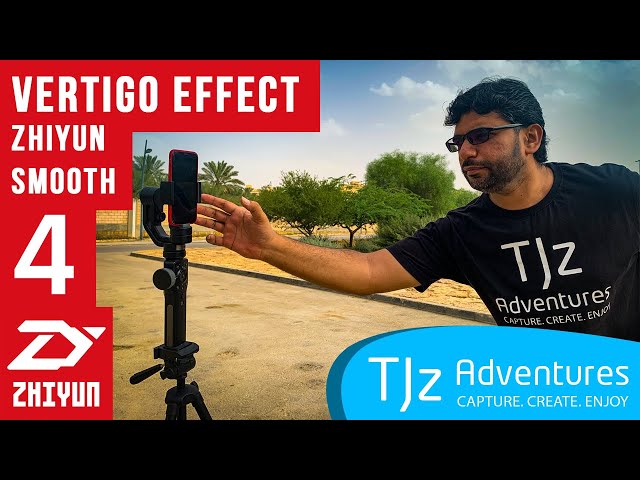 Zhiyun Smooth 4 - VERTIGO EFFECT - How to create the Vertigo