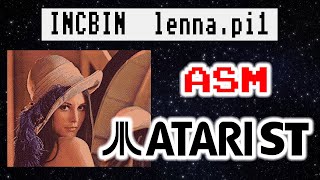 Display A Picture In Assembly Language On Atari St