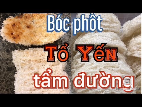 Video 1 TỔ YẾN nặng bao nhiêu Gam ? Bốc phốt Tổ Yến TẨM ĐƯỜNG - youtube