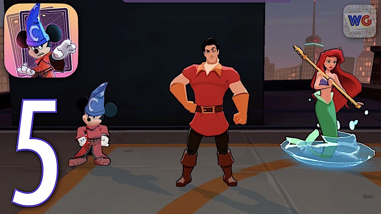 Disney Sorcerer's Arena Gameplay Walkthrough Part 5 PVP [iOS] YouTube