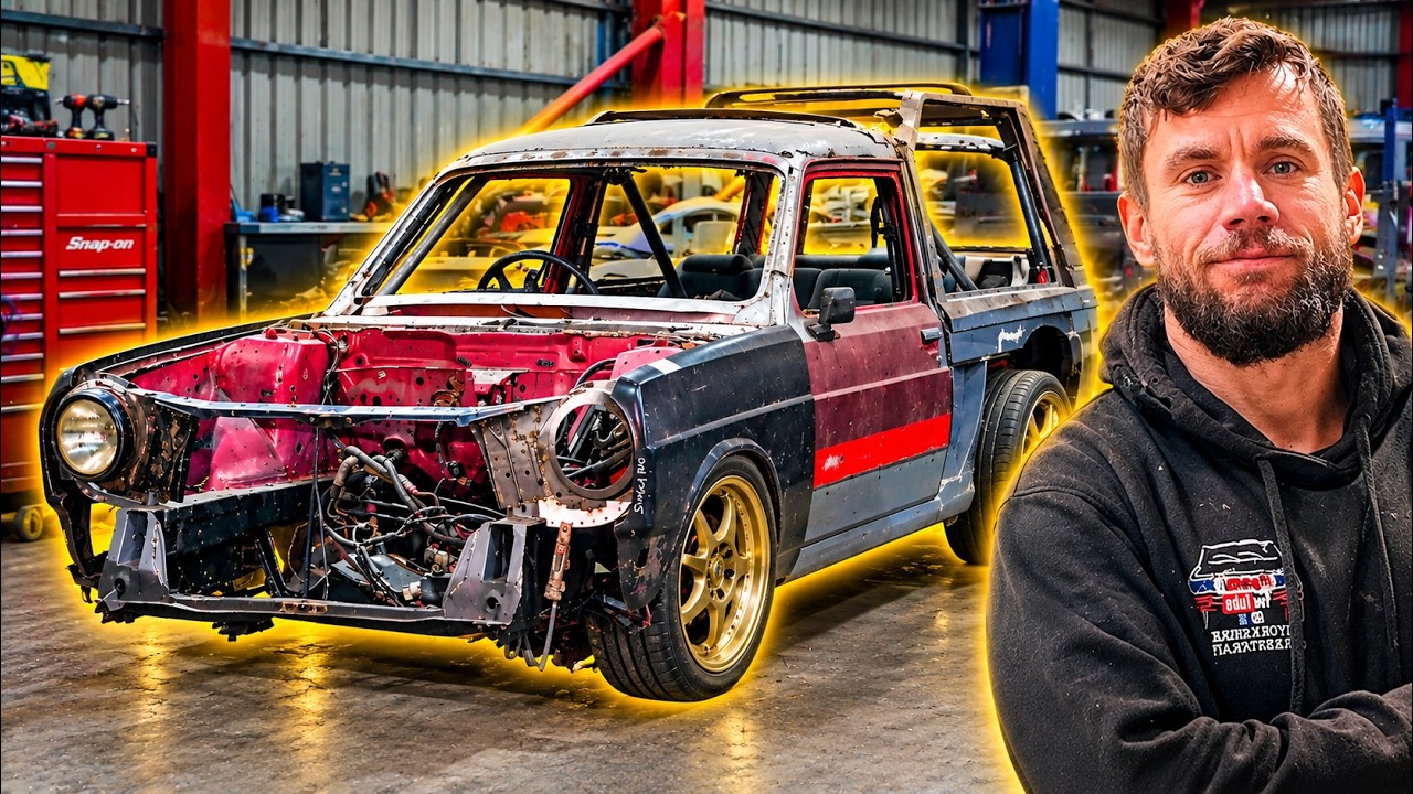 Body Swapping A 1970's Rancho Onto A Subaru Impreza WRX - Classic Car Body Swap