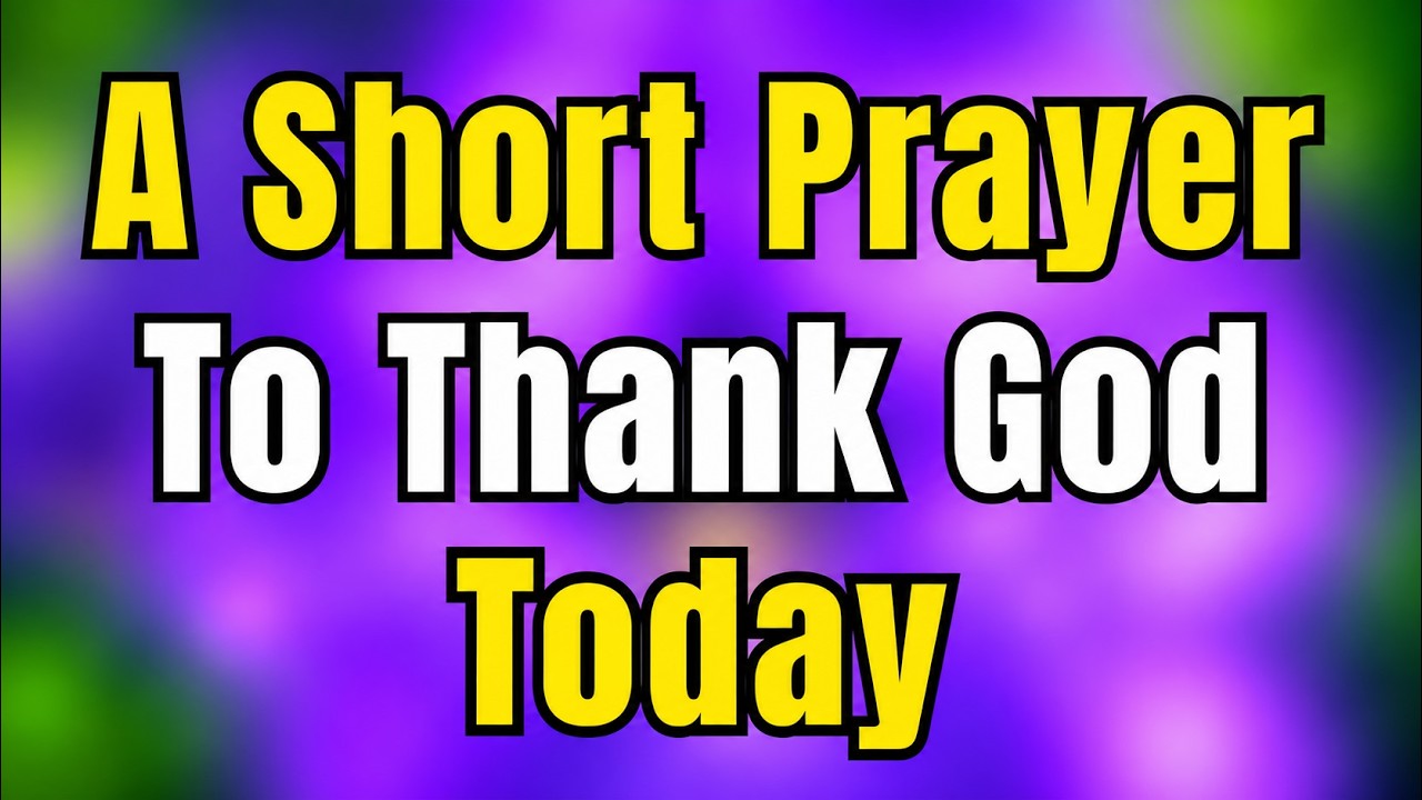 Pray This Before You Start Your Day | Powerful Morning Prayer to Thank ...