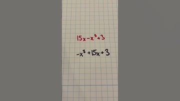 Standard Form, Degree, Leading Coefficient | Polynomial Review #math #algebra #polynomials #shorts