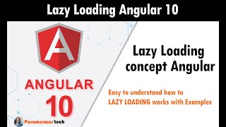 Lazy Loading in Angular 10 , Lazy Loading concept Angular, Angular 12 features modules, Lazy loading