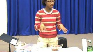 DEMONSTRATION SPEECHES! *PART 2: Mooey teaches us how to make American Flag Cake*