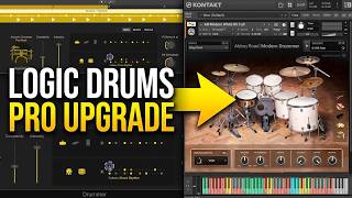 Logic Pro Rock Drums: Upgrade Drummer to Pro Kontakt 7 Sounds (Full Workflow)