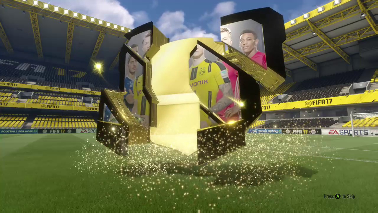 WE GOT THE RAREST PLAYER!!!!! FIFA 17 2 PLAYER PACKS!!!