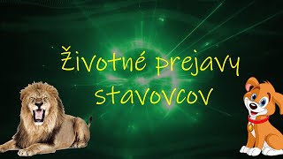 Životné prejavy a správanie stavovcov