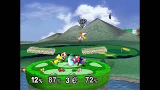 Super Smash Bros Melee Debug Menu Dolphin Emulator - Link No Voice - 1-1 Adventure Mode - Reversed