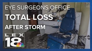 Eye surgeons office a total loss after lightning strike