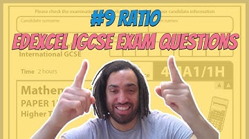 #9 Ratio - Edexcel IGCSE Exam Questions