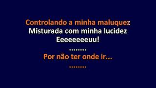 Video thumbnail of "Raul Seixas - Maluco Beleza - Som Original - Karaoke Instrumental Letra - ObsKure"