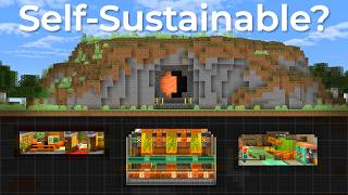 Designing a Self-Sustainable Bunker in Minecraft