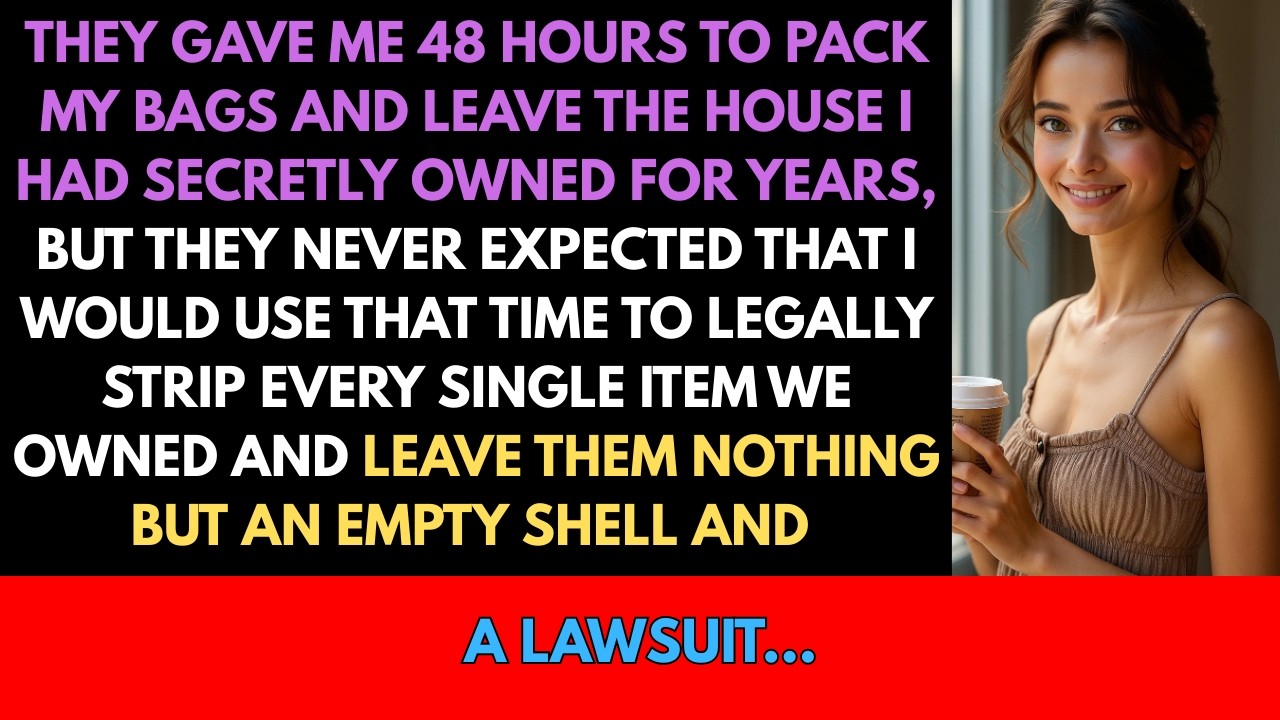 At 5 AM, my sister showed, 'Pack your things within 48 hours This house is ours now '