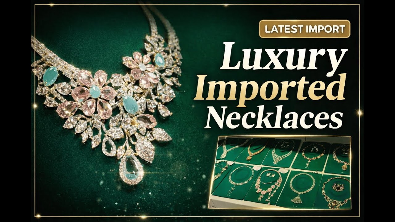 Wholesale Necklace Designs You Don’t See in Regular Markets | Imported Stock
