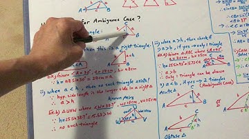 MCR3U - Unit 6: Trigonometry - Lesson 3: 5.6 Sine Law Ambiguous Case (Part 1)