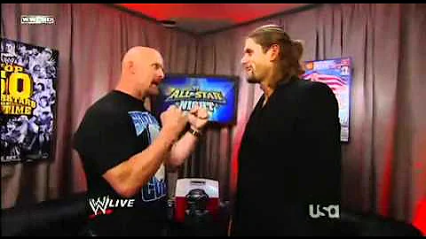 WWE Raw 6/13/11 CM Punk Meets Stone Cold Steve Austin