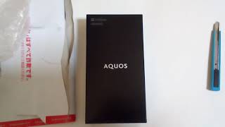 ソフトバンク AQUOS R2 706SH 開封