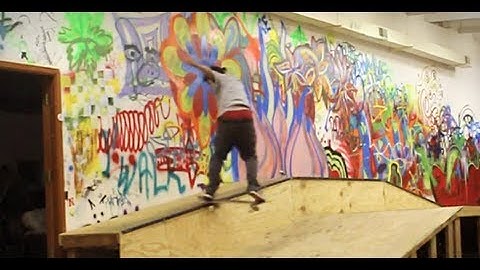 CLEAN KICKFLIP FRONT NOSESLIDE !!! ANDY WASHINGTON !!!