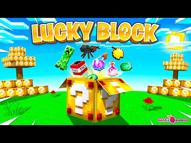 Minecraft: Minecraft LUCKY BLOCKS BATTLE MAP v 1.0 Maps Mod für Minecraft