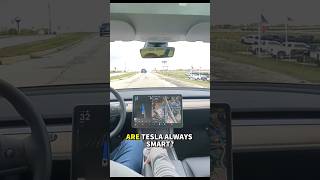 Tesla FSD v12 vs Reality — Glitch Almost Sends Me Off-Road #tesla #fsd12 #shorts #shortfeed
