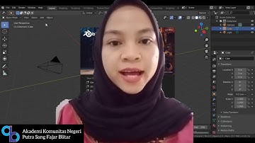 Tutorial membuat objek mug || Blender 2.81a