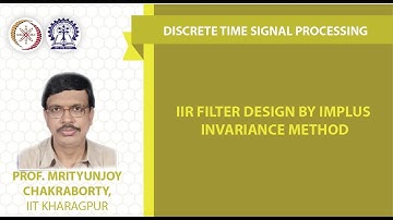 IIR Filter Design by Implus Invariance Method