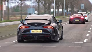 Tuner Cars Leaving Car Meet! GR Supra Fi, Milltek RS6, ABT RS4+, GT-R, Armytrix RS3, M5 F90, C63S!