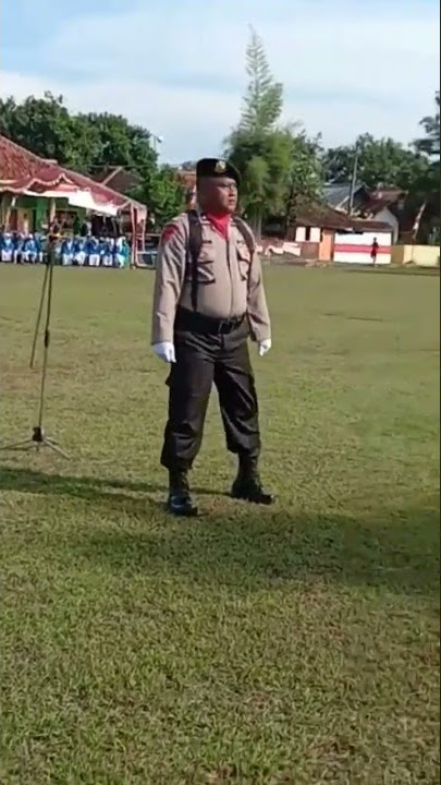 ketika mantan anggota brimob menjadi pemimpin upacara hut RI ke 77🤩👍👍 #17agustus #hutri77
