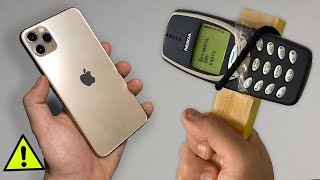 iPHONE 11 Pro VS NOKIA 3310 ! Experiment