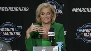 LSU Elite 8 Postgame Press Conference - 2024 NCAA Tournament