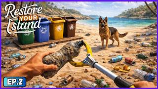 Cleaning This Filthy Beach Is So Addictive! screenshot 2