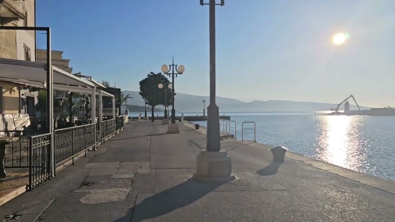 Krk City CROATIA  - WALKING TOUR IN ISLAND KRK 