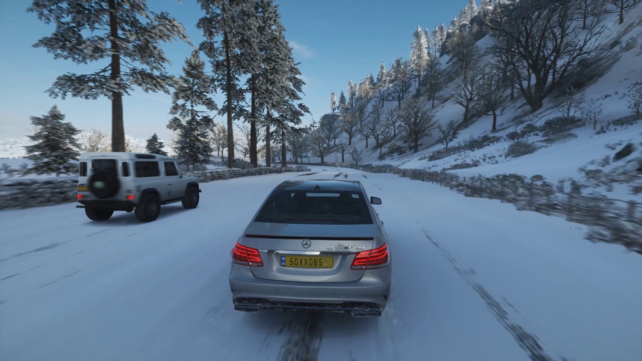 Forza horizon 4 мерседес