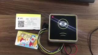 YidaScan AC600 Waterproof Access Control QR Code Reader Scanner RFID Card TCP/IP WiFi Bluetooth POE