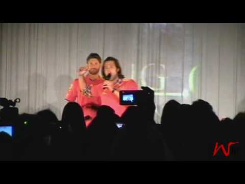 Rising Con - Jared & Jensen Sunday panel - Dancing, Ol + Yeeeeha