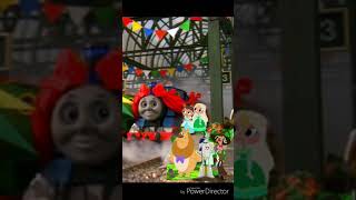 Thomas the Tank Engine acting as the Royal Engine for Princess Dorothy Gale and her Friends