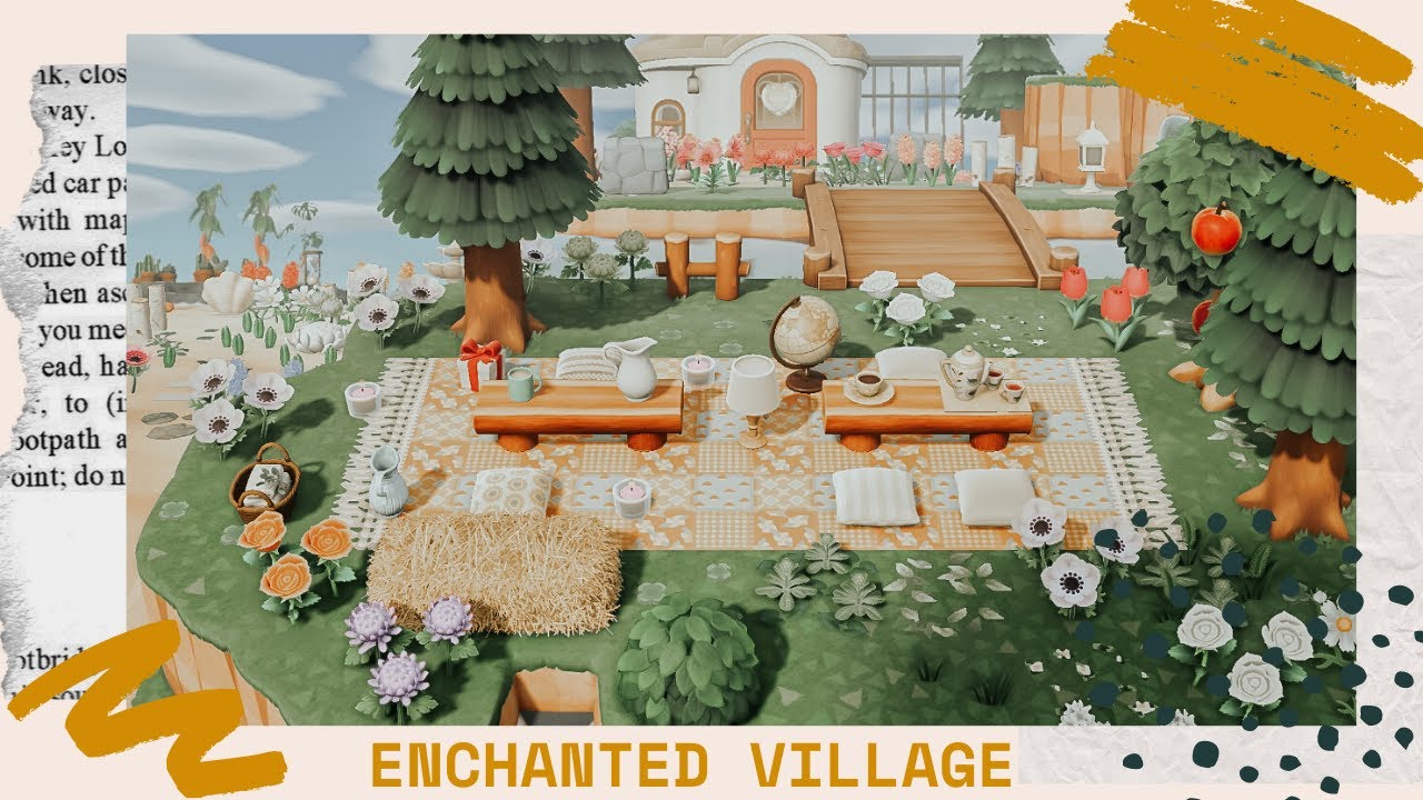 Enchanted Village Tour Animal Crossing New Horizons YouTube