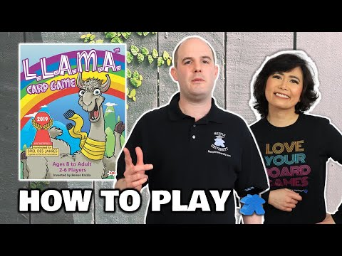 L.L.A.M.A. Card Game - How to Play (game is also known as Don't L.L.A.M.A.)