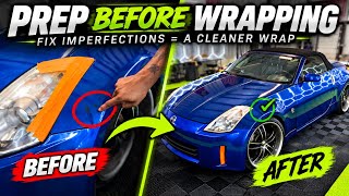 Hide Paint Imperfections Before Vinyl Wrapping!