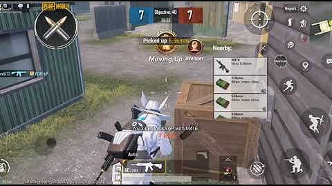 conqueror player season 18 1v1 m416 KD... 4...43 🥺 he kill me manny time 🙀✅ #pubgmobile