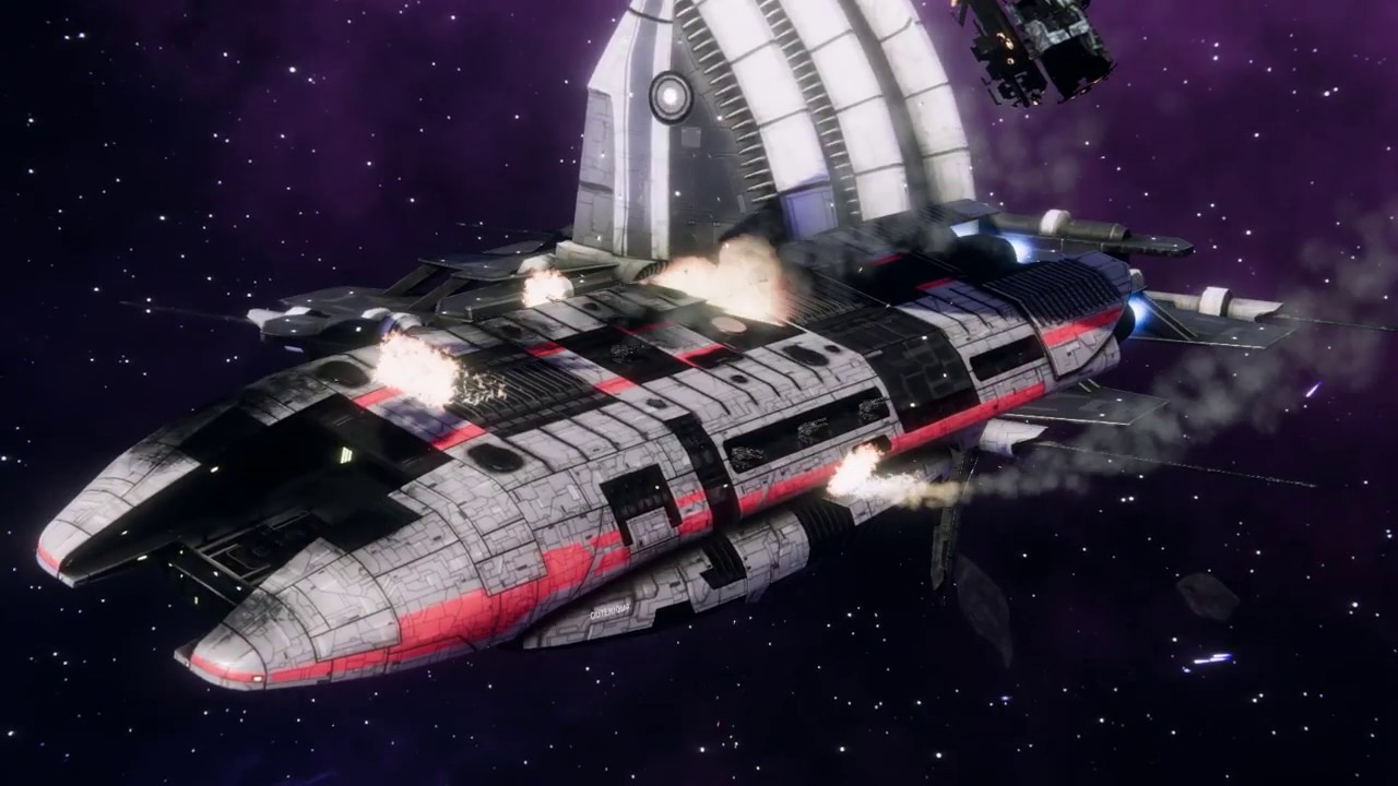 BSG:D Cerastes Gunship Battle