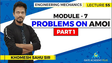 Lecture 55 | Module 7 | Problems on AMOI (Part 1) | Engineering Mechanics