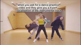 mamamoo dance practices but they keep getting distracted
