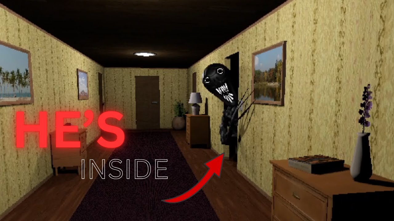 totally not scared... LET ME INSIDE