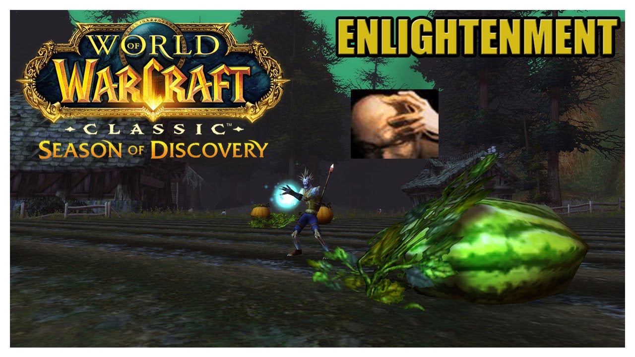 ENLIGHTENMENT RUNE - SEASON OF DISCOVERY - WoW - UNDEAD MAGE - GAMEPLAY ...