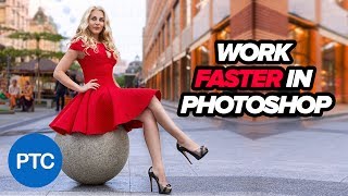 3 Time-Saving TIPS to Work FASTER in Photoshop -  Photoshop Tutorial