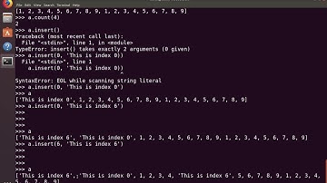 Automation with Python - Using Lists (9)